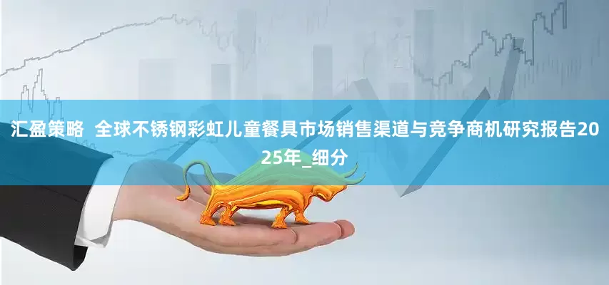 汇盈策略  全球不锈钢彩虹儿童餐具市场销售渠道与竞争商机研究报告2025年_细分