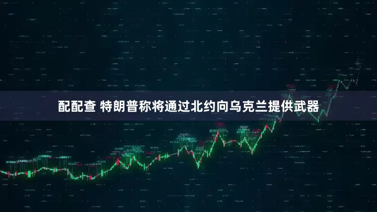 配配查 特朗普称将通过北约向乌克兰提供武器